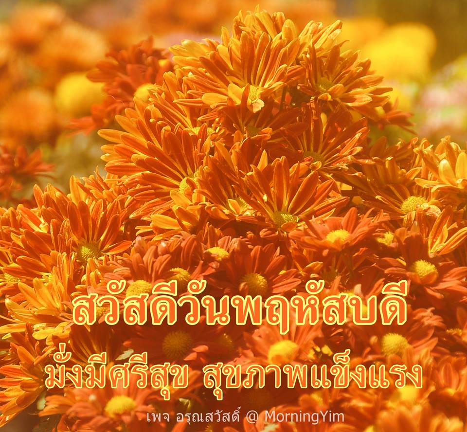 สวัสดีวันพฤหัสบดี