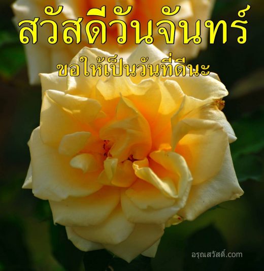 สวัสดีวันจันทร์